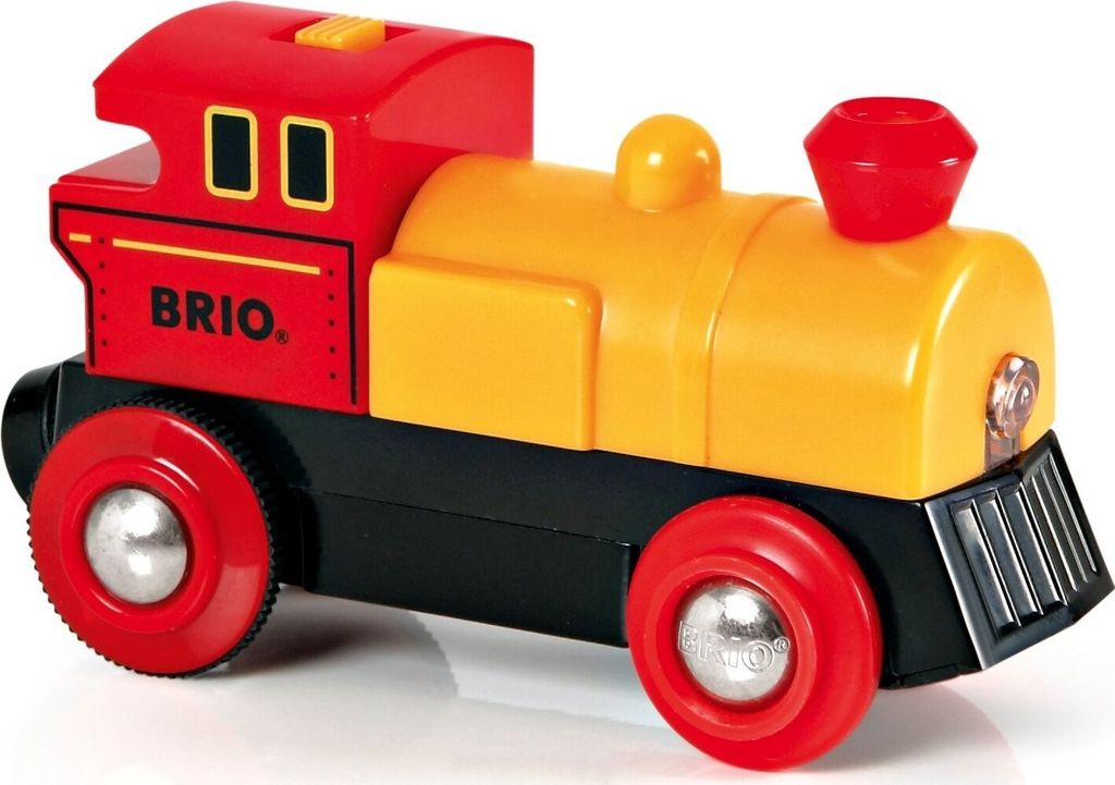 BRIO 33594 - Gelbe Batterielok Produktbild 