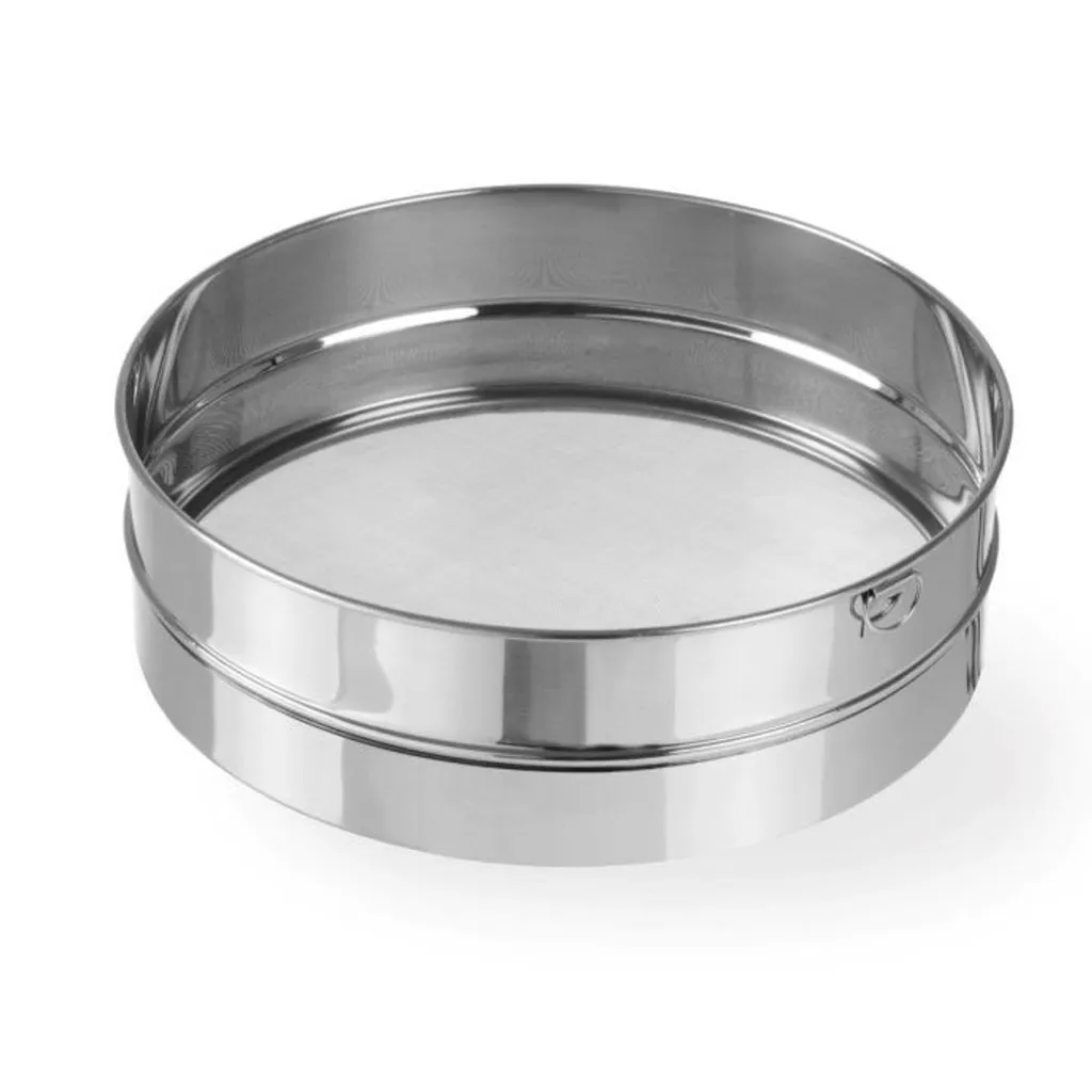 HENDI Backsieb, rund, für Mehl und Gries, ⌀250x(H)75mm