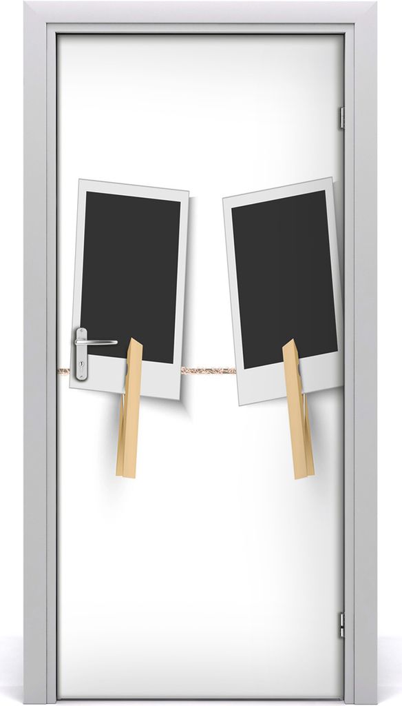 Tulup Türaufkleber 95x205 cm Dekorative Aufkleber Selbstklebend Wasserdichte Tapete Abnehmbar Schlafzimmer Wohnzimmer Wohnkultur - Bilderrahmen