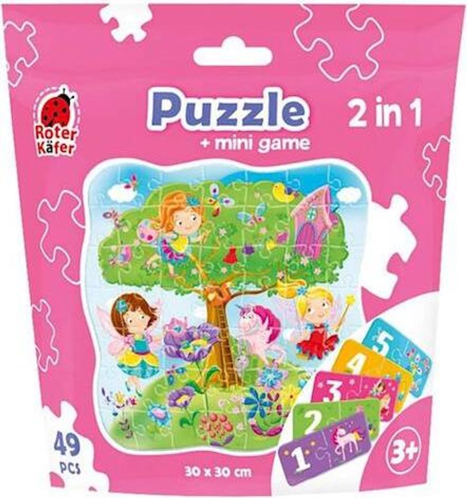 Puzzle in stand-up pouch "2 in 1. Fairies" RK1140-02