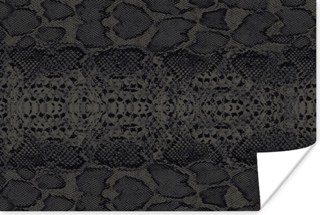 MuchoWow Poster Leder - Textur - Tierhaut 90x60 cm - Schlafzimmer