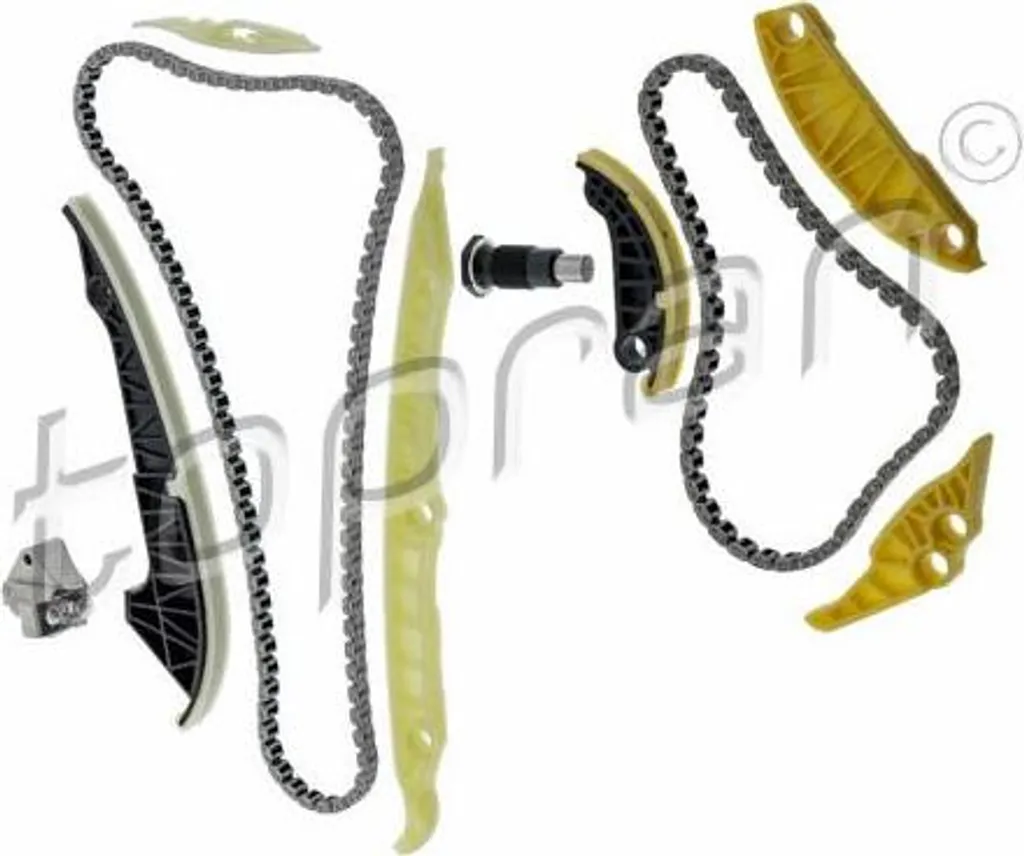 Supprimer le bruit moteur Amarok : Kit chaîne TOPRAN 117 289 06K198KIT3