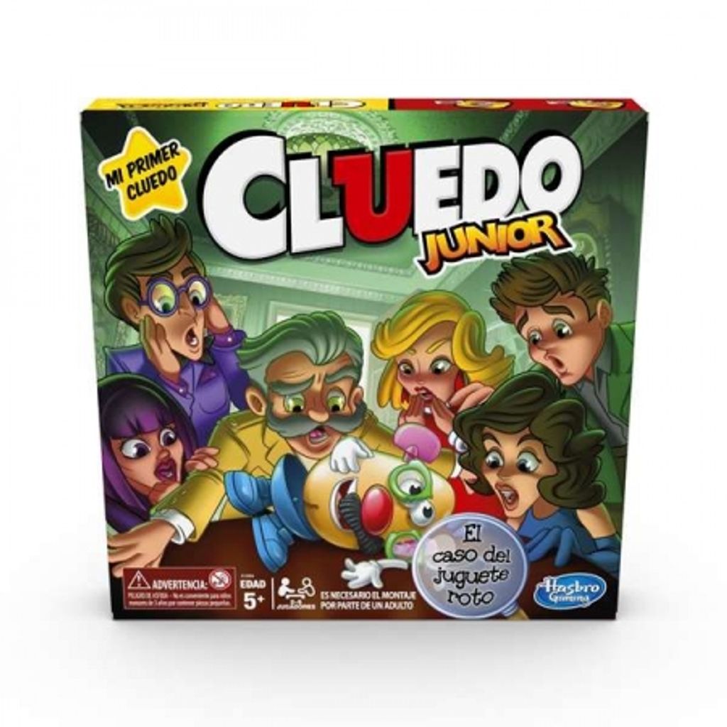 Hasbro Gaming- Cluedo Junior (C1293546) HASBRO Altersbereich: +5 Jahre alt