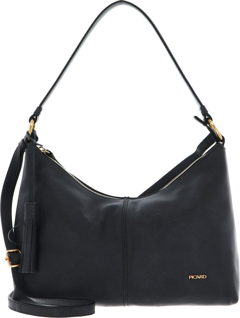 PICARD Schultertasche Umhängetasche Calico Shoulder Bag Black schwarz