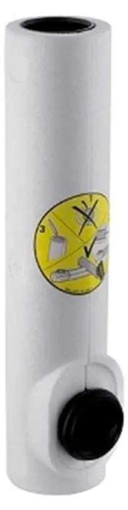 Tuyau de chasse Sigma8 blanc anti-fuite pour bâti-support WC - 2