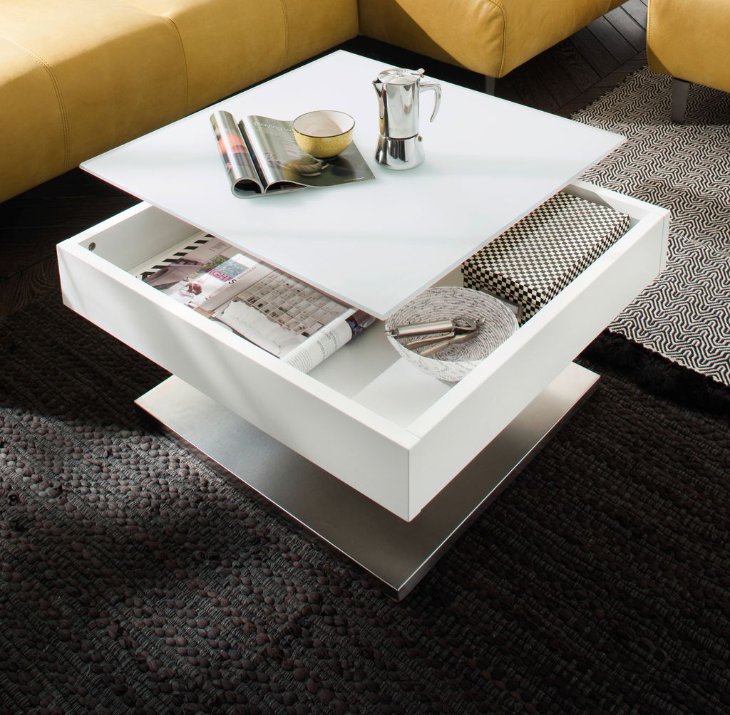 MCA furniture Couchtisch Mariko - Weiß matt