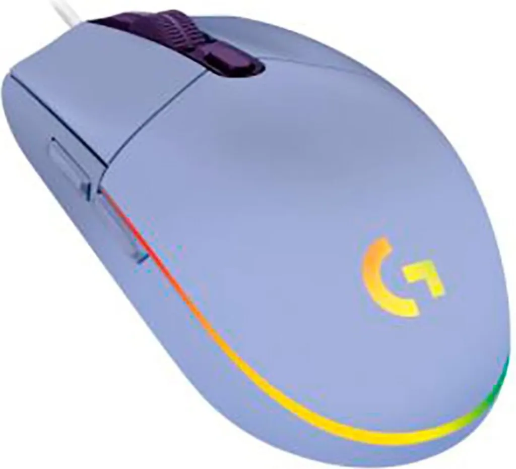 Souris Gaming Logitech G203 LIGHTSYNC RGB avec Capteur 8000 DPI - Noir