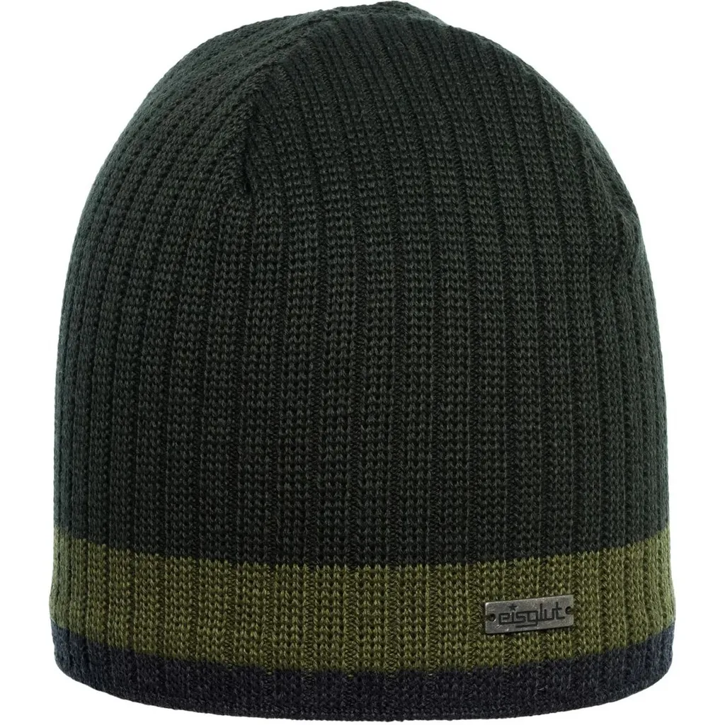 EISGLUT Styrmir Merino 55 OLIV: Beanie in Lana Merino Made in Germany