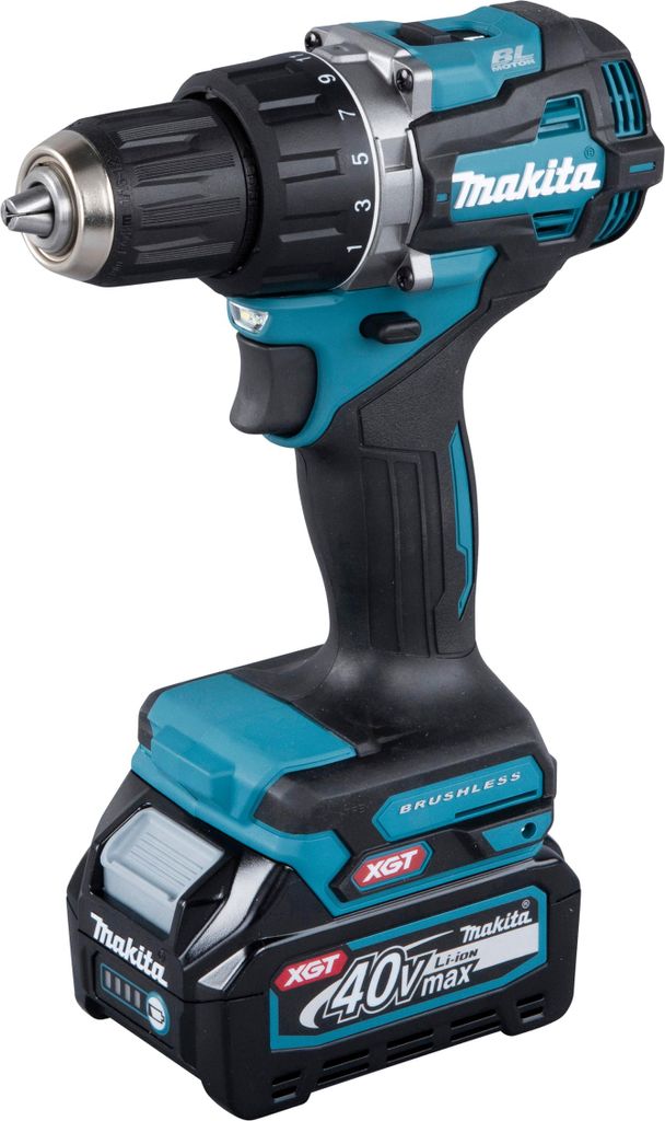 Makita Akku-Bohrschrauber 40V  / 2,0 Ah, 2 Akkus + Produktbild 
