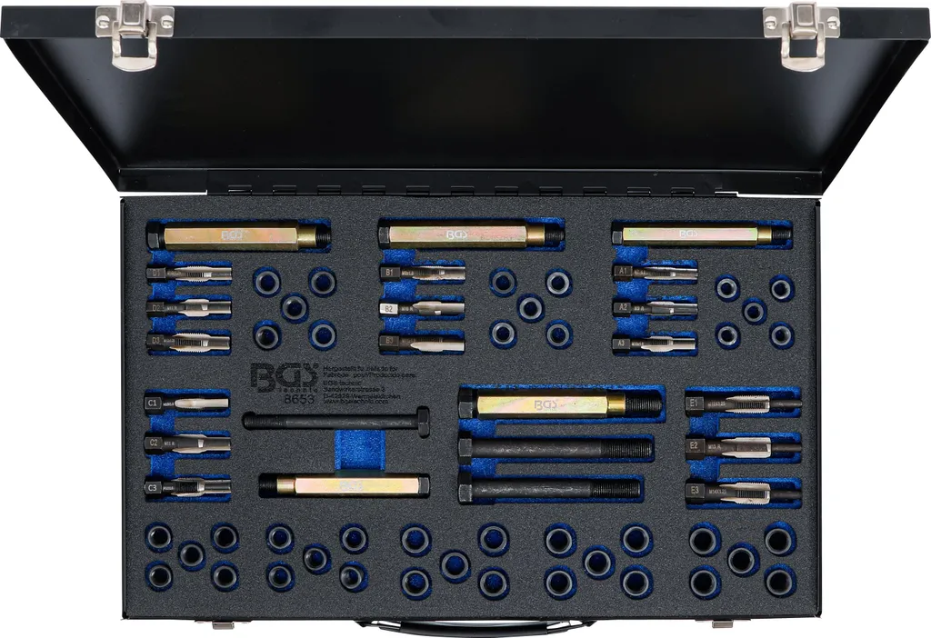 Outil pour réparer filetage bougie préchauffage cassée M8 M9 M10