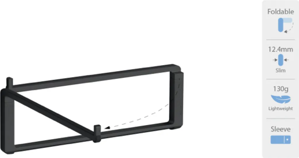 Évitez le mal de dos avec le Support Rain Design mBar Pro Noir Pliable