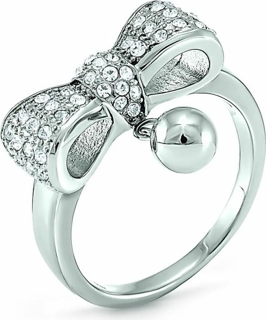 Vendita Online Anello Folli Follie 3R15F005C-54 Acciaio Silver Donna