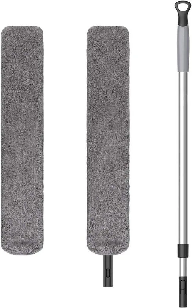 Plumeau flexible en microfibre avec manche télescopique XL 280 cm