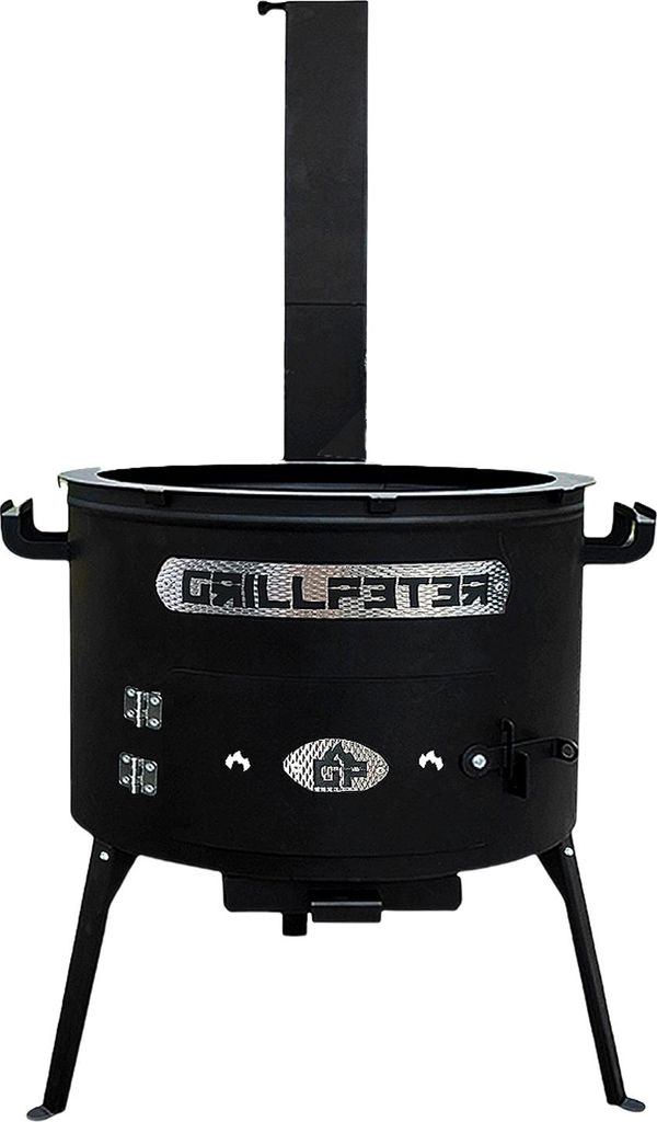 Utschak Asamat mit Abzugsrohr Ø45 cm Feuerofen für Kazan 12-22 Liter Uchag