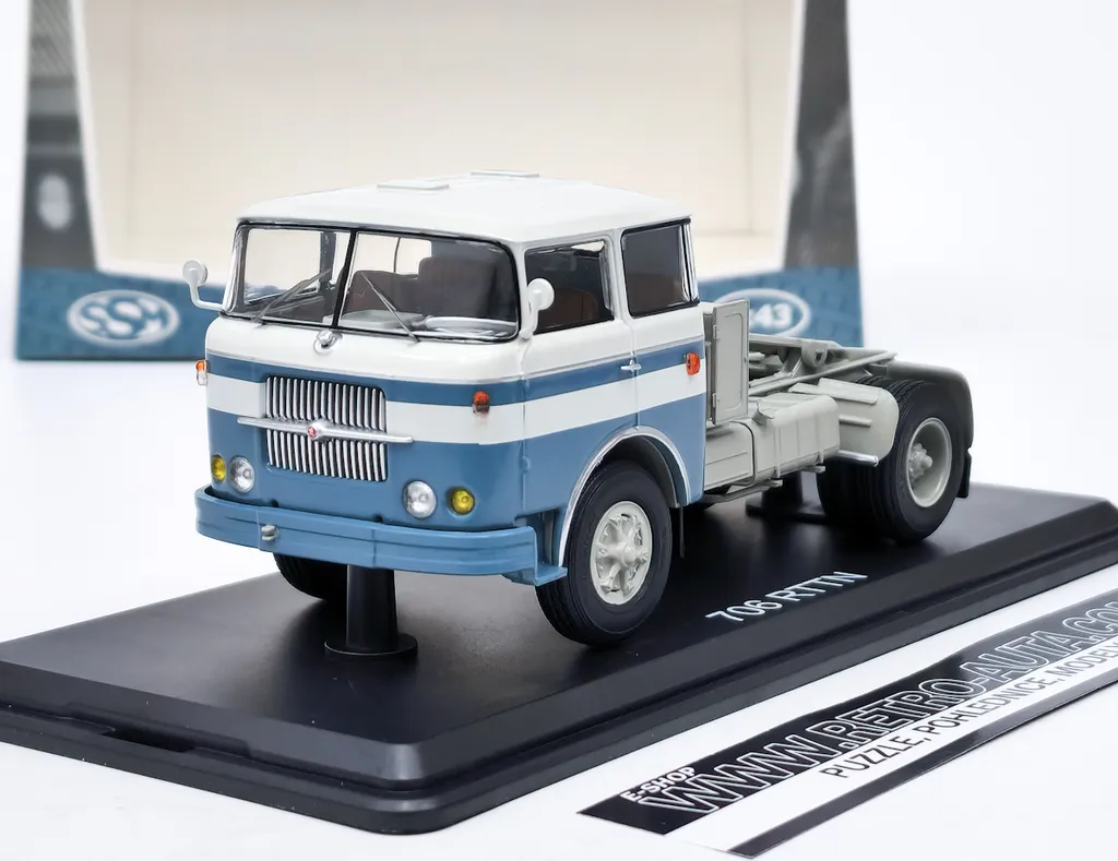 Camion Miniature Skoda LIAZ 706 RTTN 1:43 - Véhicule de Collection SSM