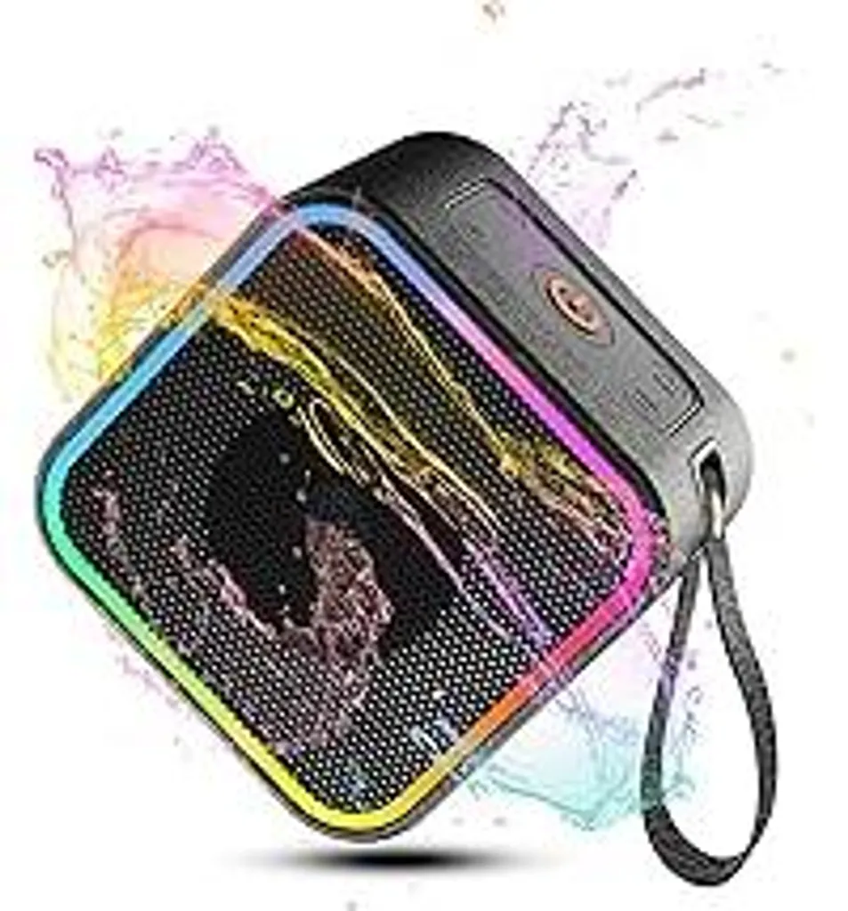 Speaker Bluetooth con Luci RGB - Bassi Potenti per Feste e Party