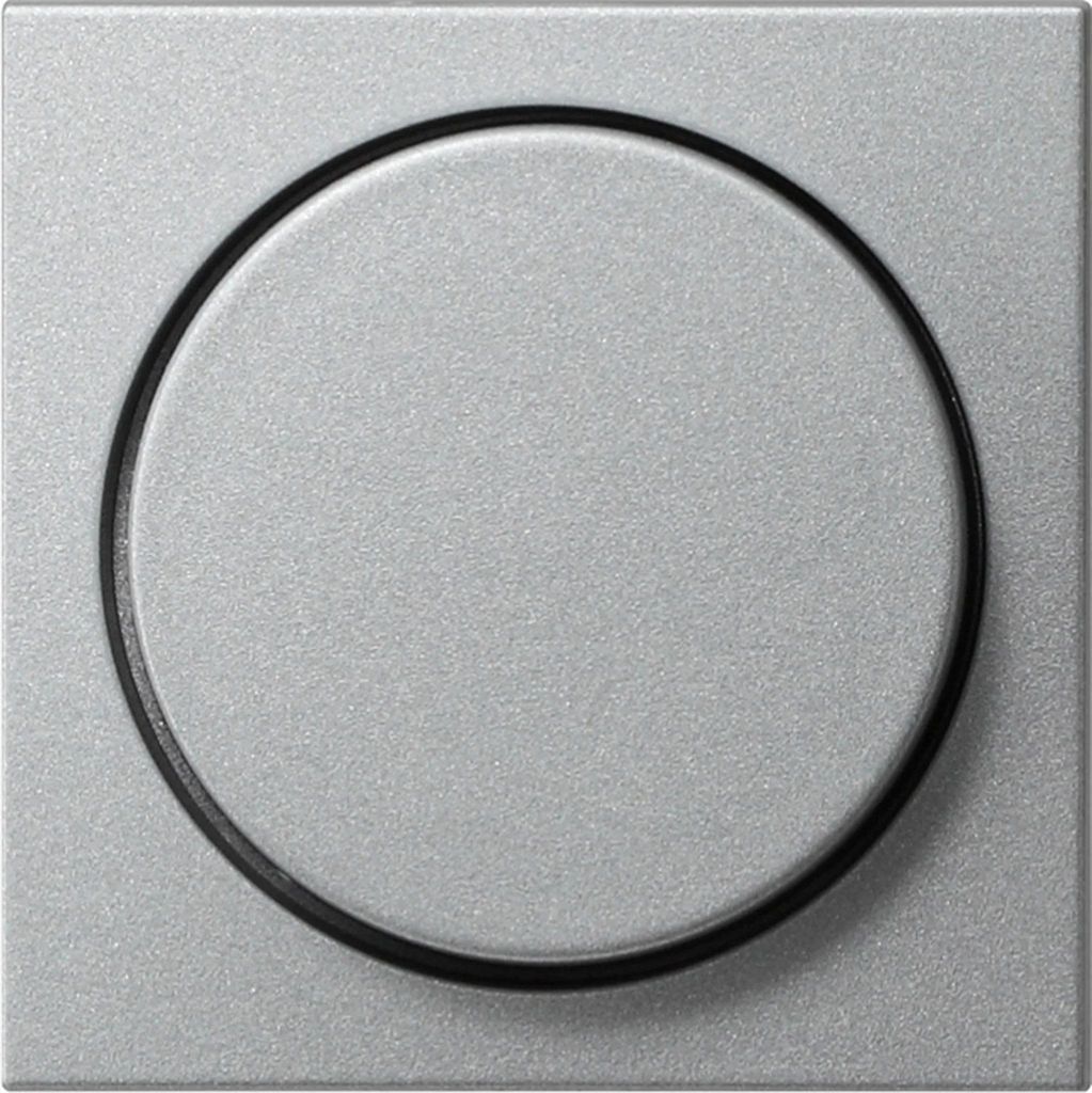 Cache Gira avec bouton pour variateur, système 55, couleur Image du produit 