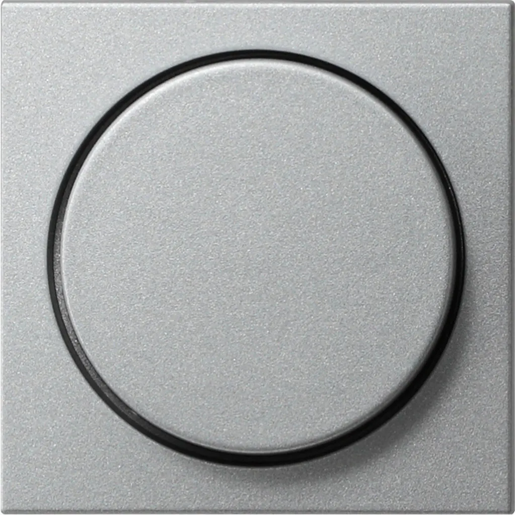 Couvercle Gira 065026 pour Variateur Lumière Salon et Chambre Alu