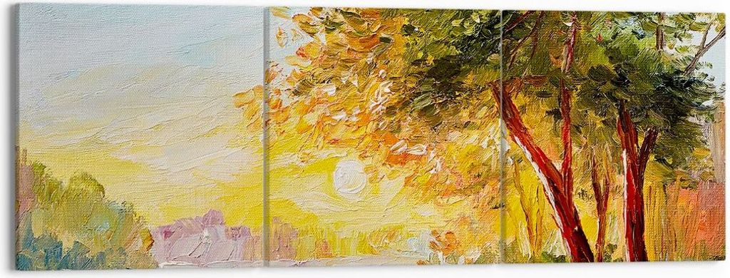 Bild auf Leinwand - Leinwandbild - natur natur - 150x50cm - Wand Bild - Wanddeko - Wandbilder - Leinwanddruck - Bilder - Kunstdruck - Wanddekoratio...