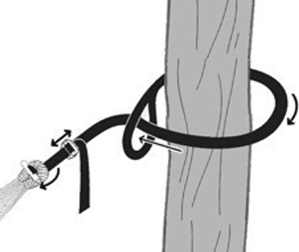 AMAZONAS Suspension T-Strap pour hamac avec sangle de fixation 2m - 11