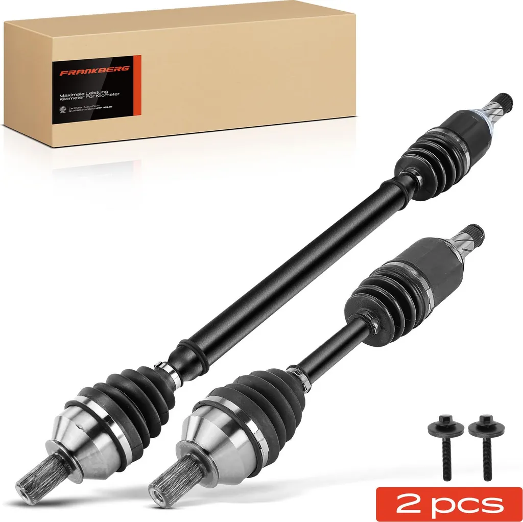 Frankberg 2x Arbre de Transmission Arrière pour Smart Forfour et Twingo 3