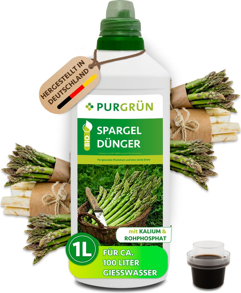 Purgrün -Spargeldünger 1 Liter, Produktbild 