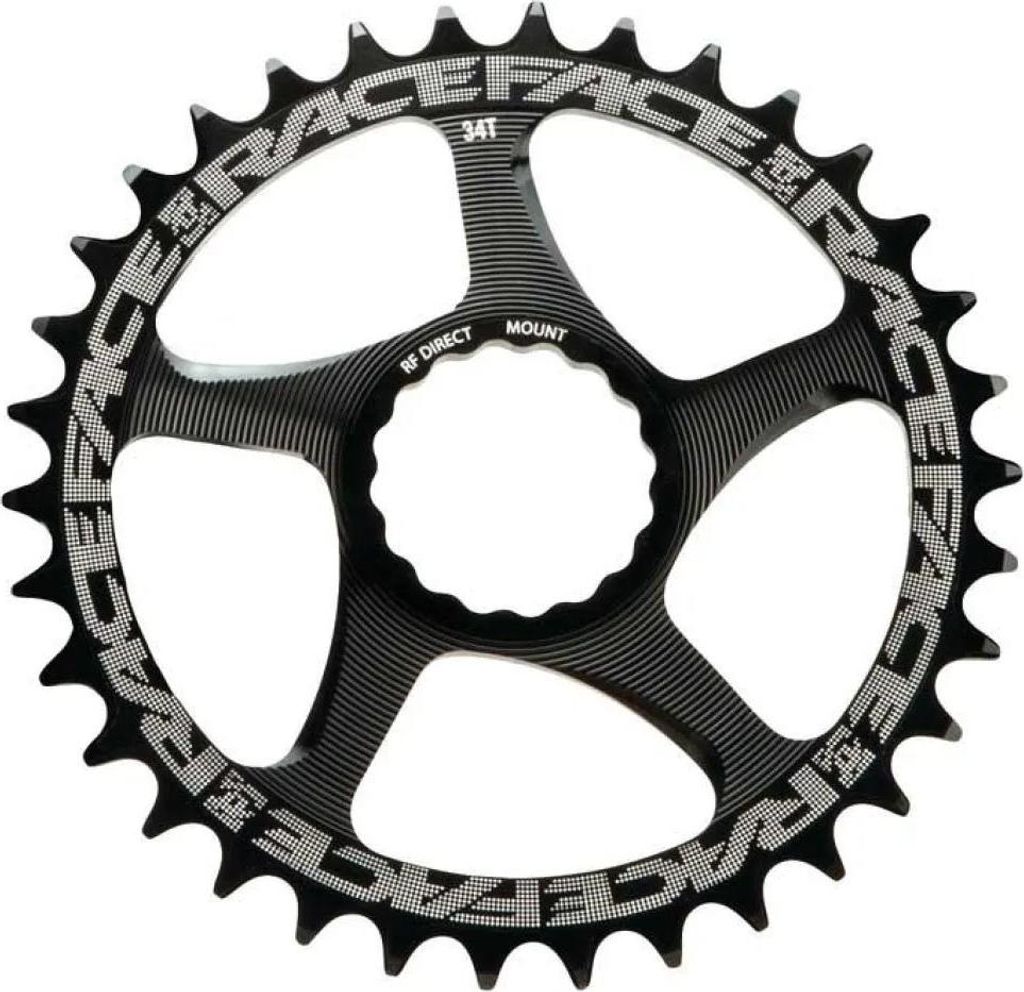 Race Face Cinch Direct Mount Kettenblatt 26 Z., 52 mm, schwarz - leichte Perf...