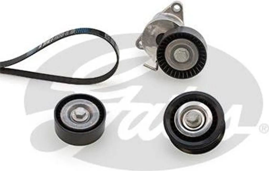 Gates K016PK1853XS Kit Courroie Haute Résistance Qualité OE Premium