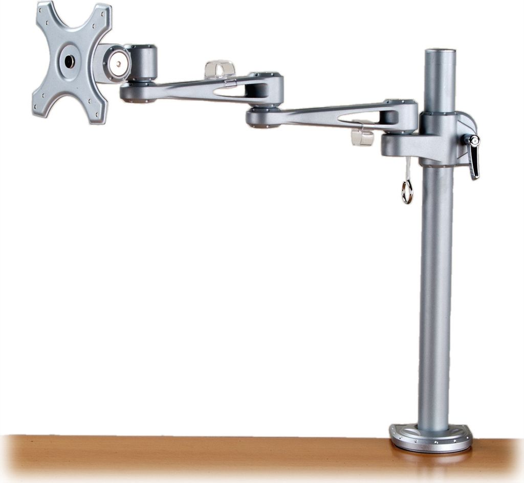 VALUE LCD-Arm Trägerstange, 4 Gelenke, Tischmontage, bis 10 kg