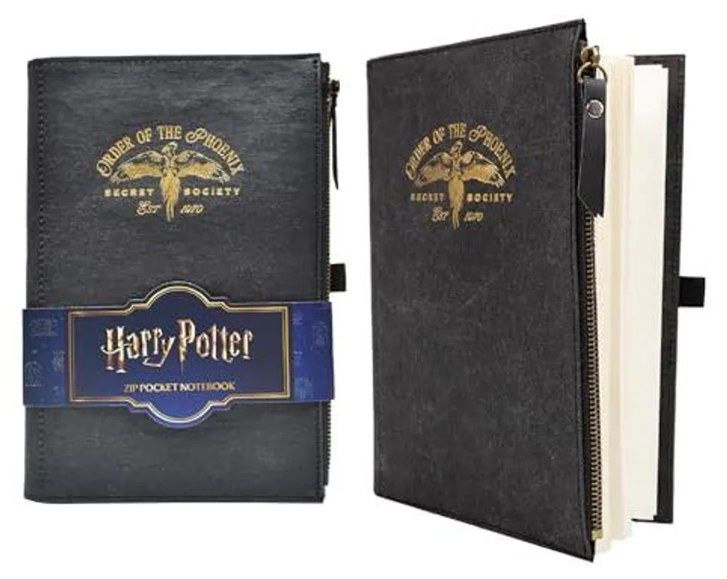 Carnet Harry Potter A5 avec Pochette Zip : Ne perdez plus vos Stylos