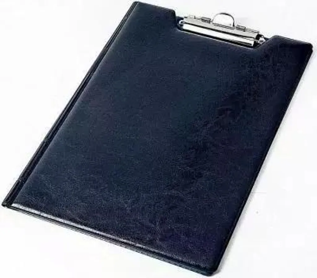 Offerta Cartella a Clip A4 Vinile Blu Navy - Prezzo Imbattibile Ufficio