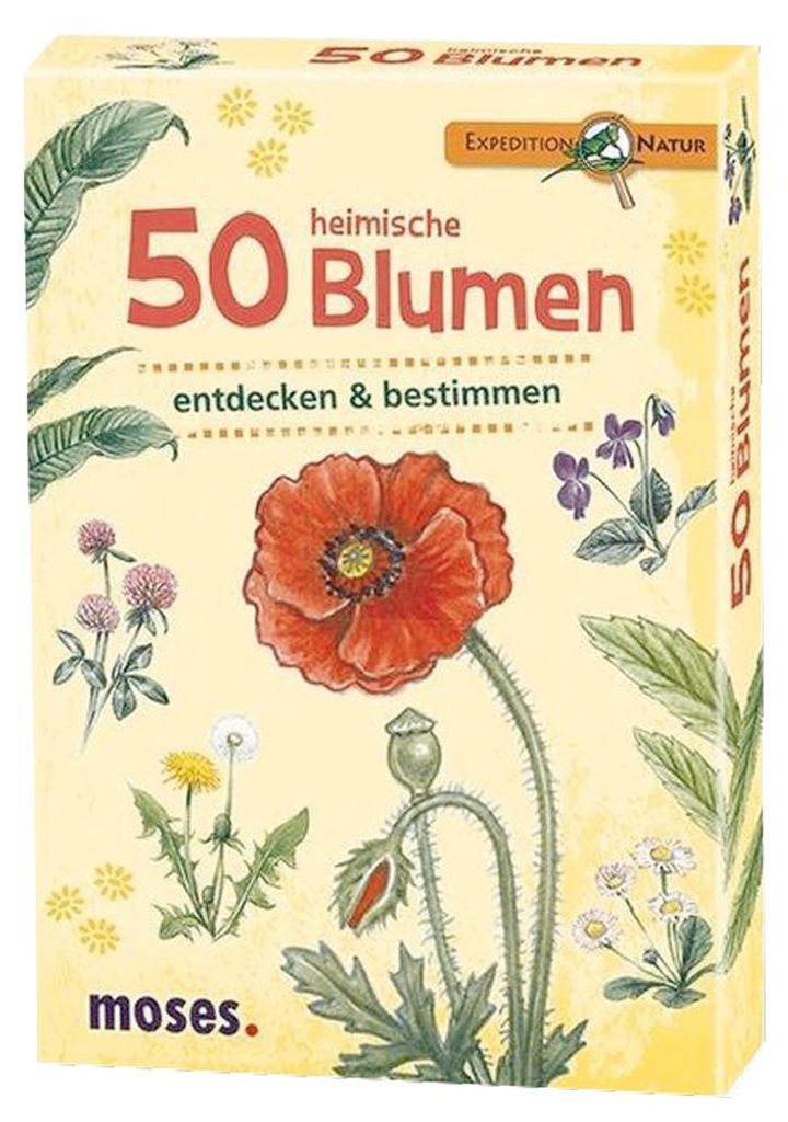 Moses. Expedition Natuur - 50 inheemse bloemen | Productafbeelding 