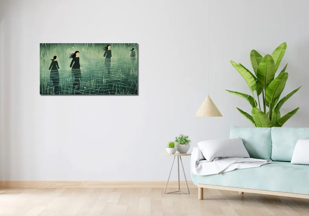 Quadro 100x50 Panorama Nel mezzo del silenzio - Wall Decor Chic - 2