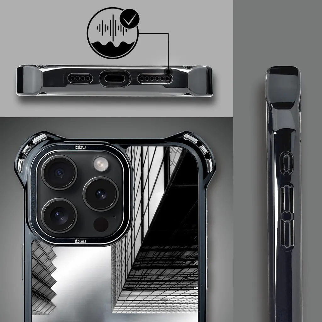 Cover iPhone 14 Pro Max MagSafe IBIZU DropGuard Ultra Noir City - 4