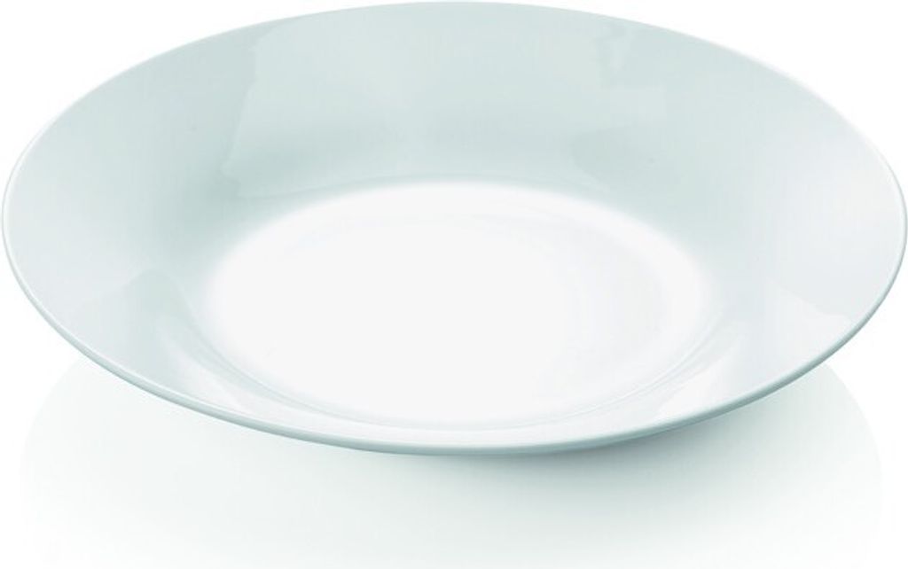 Tiefer Teller Ø 23 cm weiß, Porzellan Produktbild 