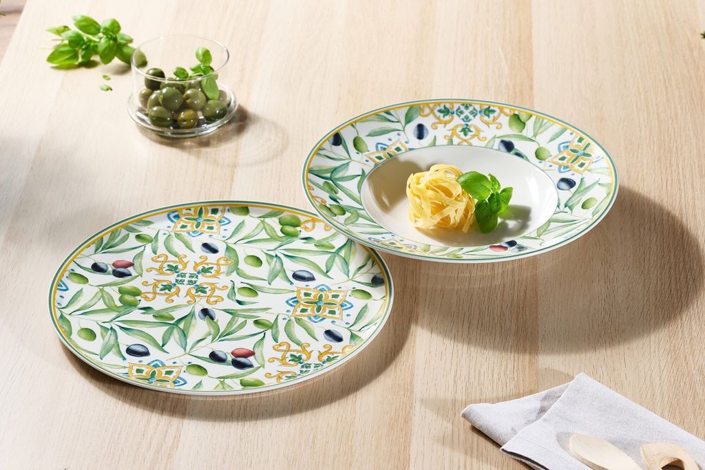 Pastateller 30,5cm 4er Set Roma Oliva