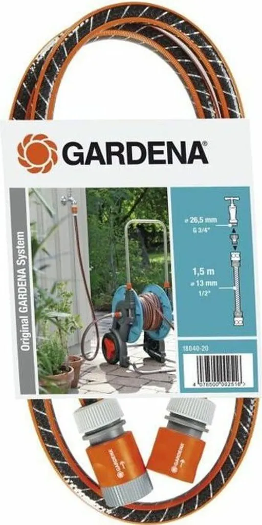 Tuyau PVC Gardena Ø 15 mm haute pression 25 bar longueur 1,5 mètre