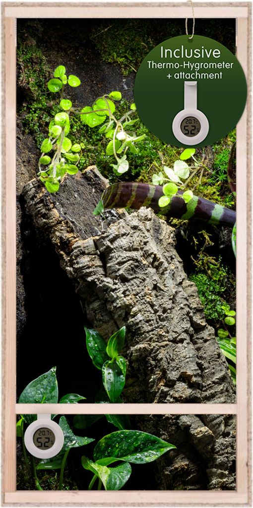 Repiterra® Hochterrarium Chamäleon Holzterrarium OSB Holz Produktbild 
