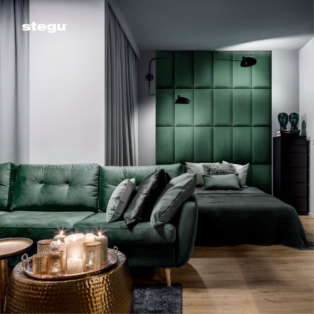 STEGU Panneau rembourré WALL CUSHION Coussin mural Tête de Image du produit 