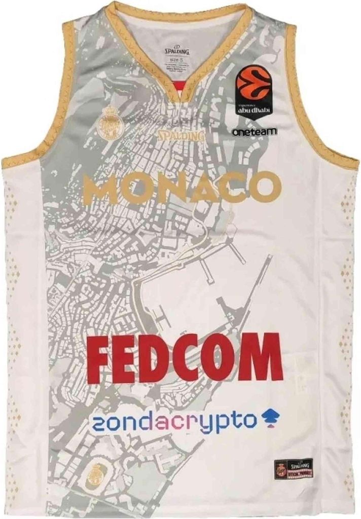 Trikot Spalding SPALASMUASM2509-WH für Unisex