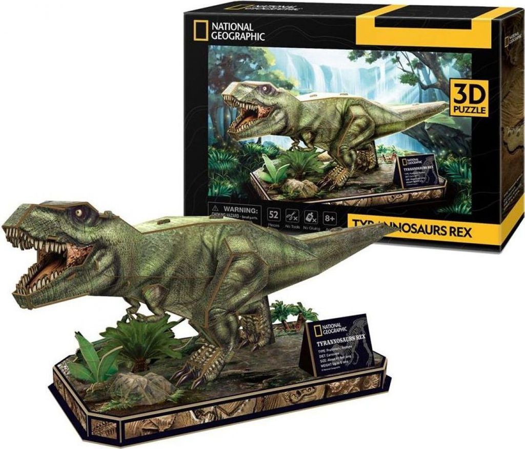 CubicFun Cubic Fun 3d Puzzle NG Tyrannosaurus REX