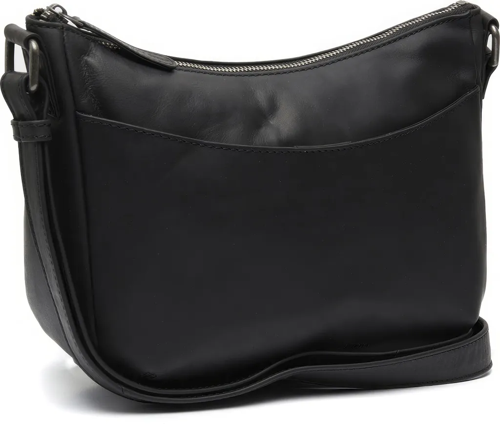The Chesterfield Brand Henderson Borsa a Tracolla Pelle Nero Vintage