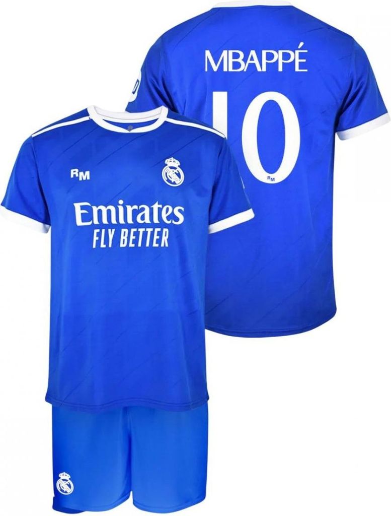 Real Madrid Junior Fußballset Trikot & Shorts Mbappé RM25B3 Produktbild 