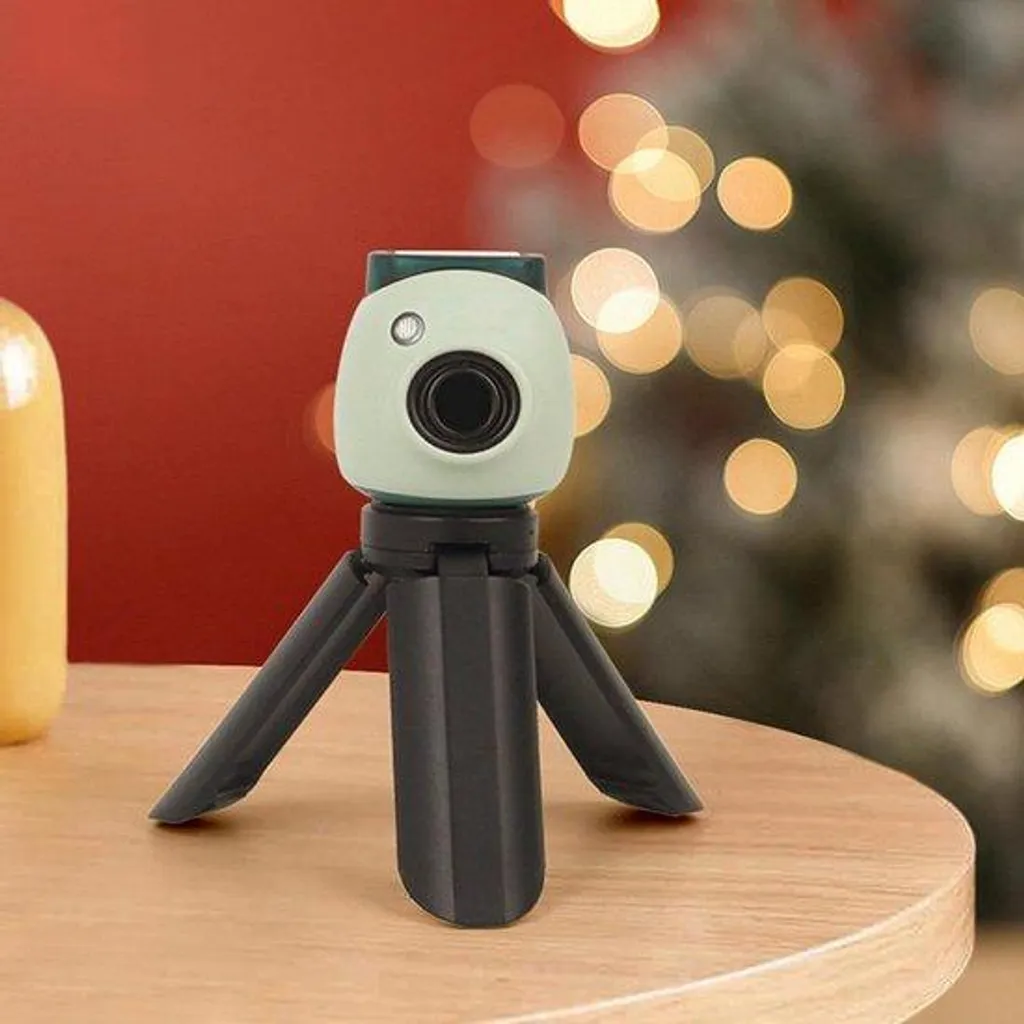Support caméra PAL pour vlogging et streaming vis 1/4 mini trépied noir