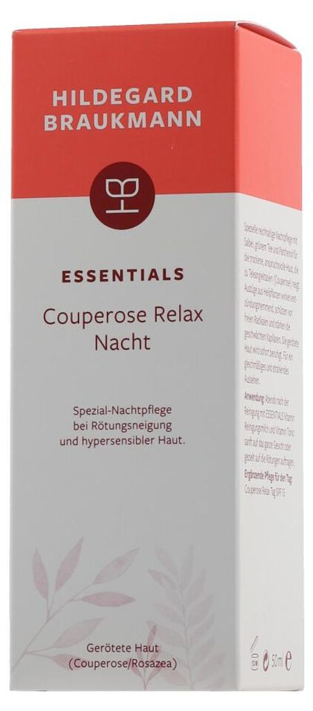Hildegard Braukmann Essentials Couperose Relax Nacht (50 Produktbild 
