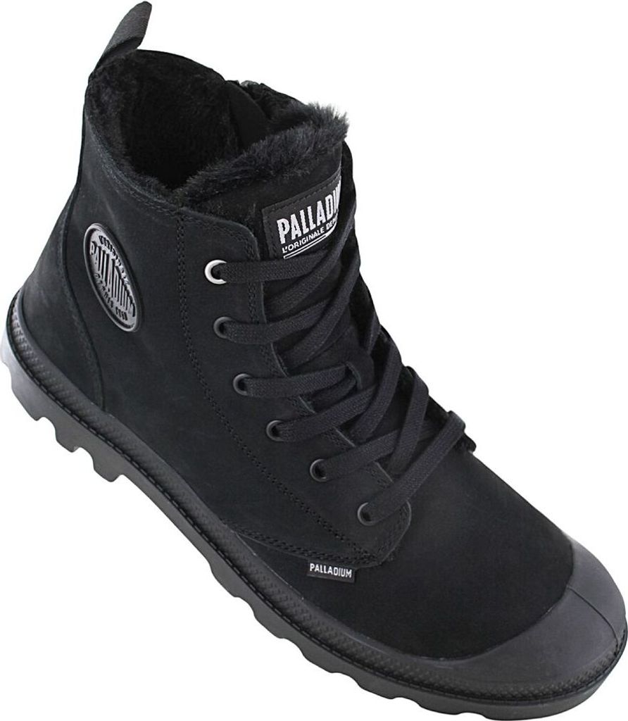 Palladium Pampa Hi Zip Wl All Black Größe EU 43 Produktbild 