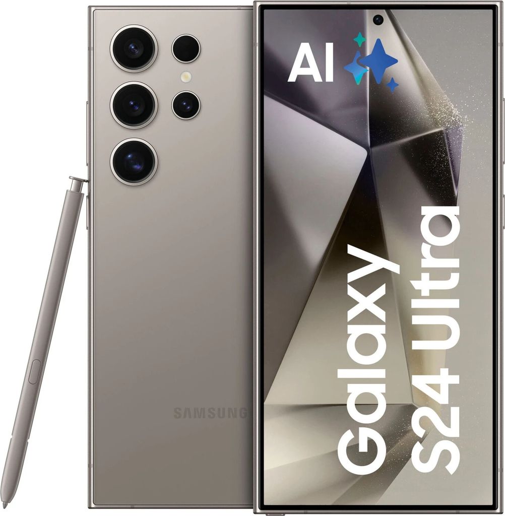 Samsung Galaxy S24 Ultra 512GB Titanium Gray Produktbild 
