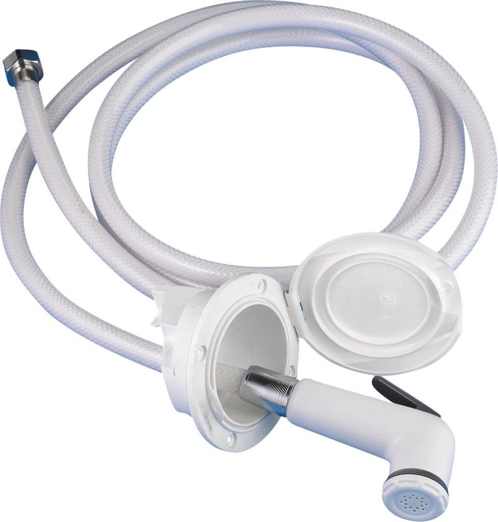 Douchette Extérieure Coulissante Blanc Image du produit 