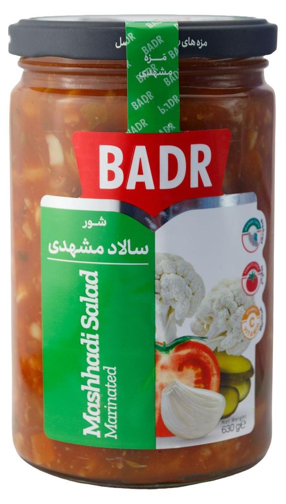 Badr - Eingelegter Mashhadi Salat 630gr / Abtropf 378 gr
