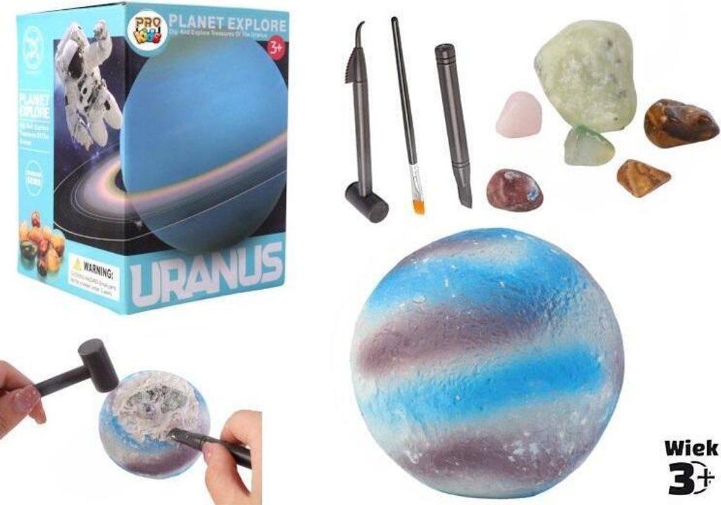 Mineralienausgrabungen Planet Uranus